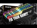 How to make your ram run at full speed EASILY