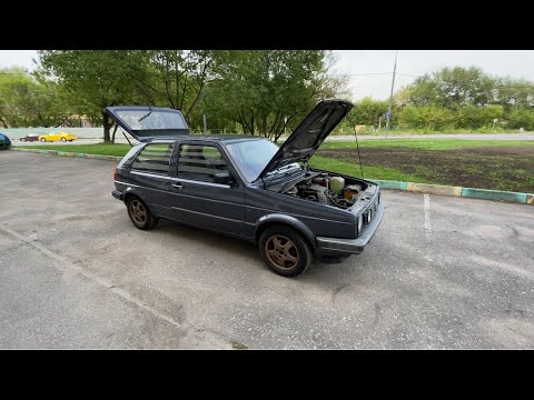 VW Golf 2 - древний, но пожалуй лучший Авто для города...