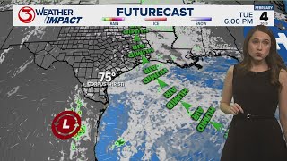 Warmer, more humid days ahead