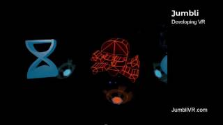 Prototype UI for VR - guess the icon meanings