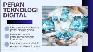 Teknologi Digital dalam Dunia Pemasaran