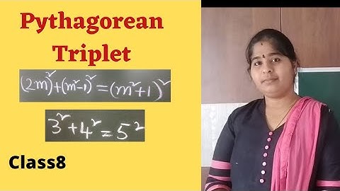 Exercise 6.2 problems Squares and SquareRoots Class8, Pythagorean triplet @Perfect Maths by Purnima