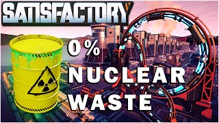 Satisfactory Guide | Nuclear Power with no Waste Build Layout.