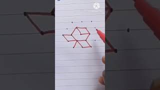 5×3 dot rangoli design/5×3 dot gulab rangoli /gulab rangoli/#rangolis #dottedrangoli #shorts 5×3 dot rangoli design/5×3 dot gulab rangoli /gulab rangoli/#rangolis #dottedrangoli #shorts