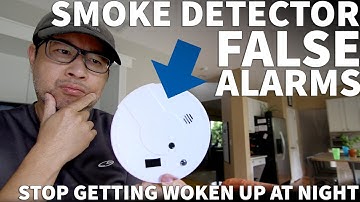 Smoke Detector False Alarm Fix - Prevent Smoke Alarm Randomly Going Off in the Middle of the Night