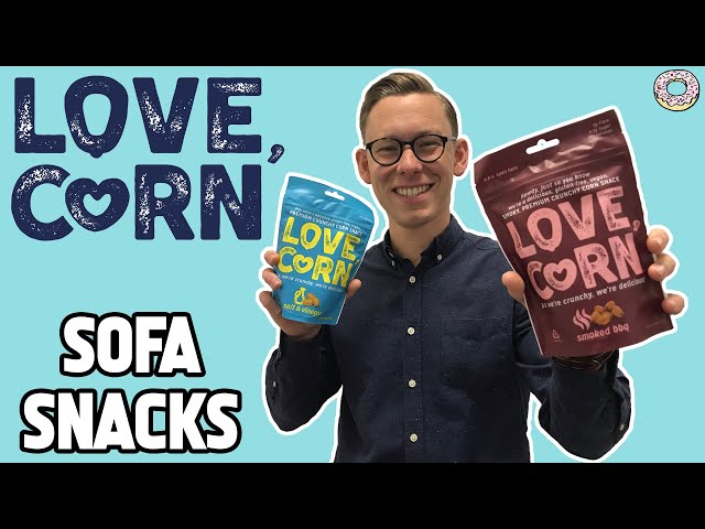 Love Corn - Better than Crisps or Popcorn? Sofa Snacks 