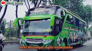 story Bus sinar mandiri mulia di iringi lagu pengamen jalanan.