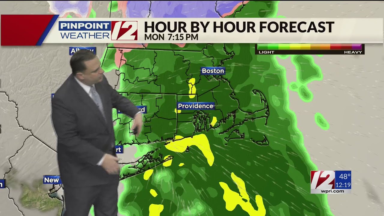 WPRI 12 Weather Forecast for 12/9/24: Rain arrives this afternoon; more ...