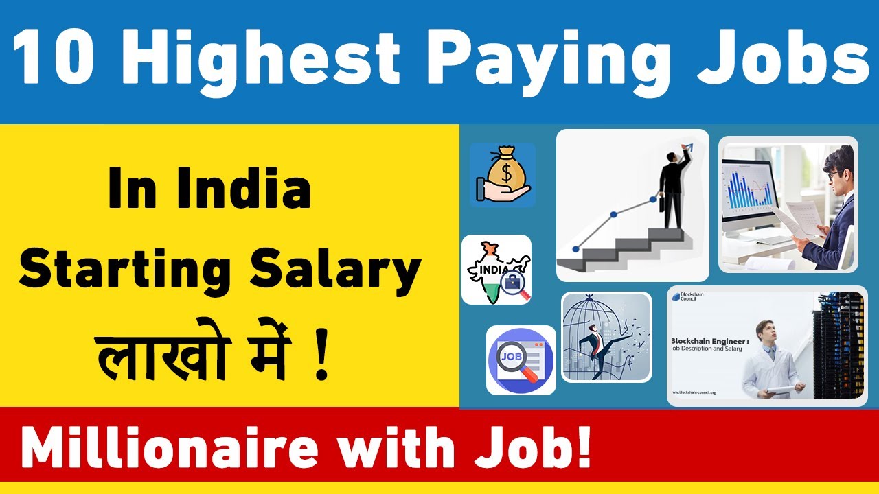Which Profession Has Highest Salary In India
