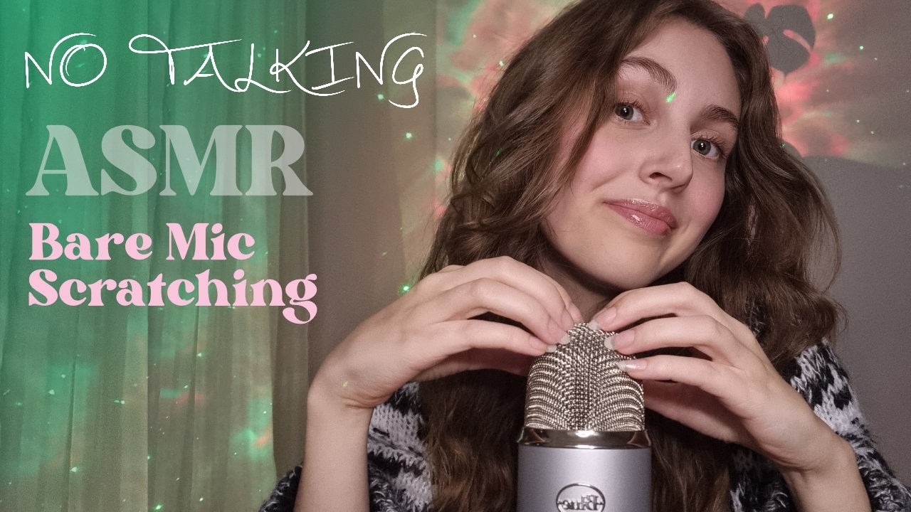 Pure Bare Mic Scratching ASMR (No Talking)