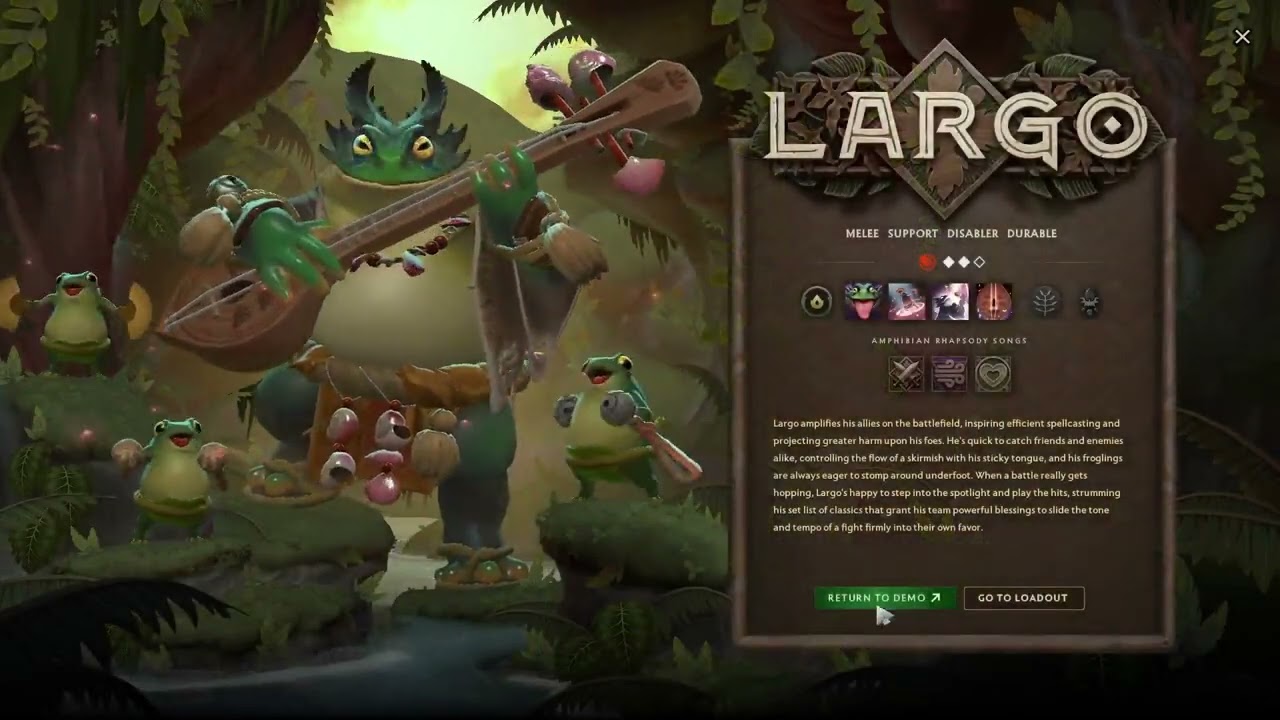 Новое обновление Dota 2, новый герой Ларго