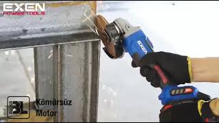 Exen En 456 Ats Kömürsüz Şarjli Avuç Taşlama