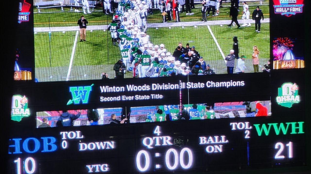 2021 Football: Winton Woods vs. Hoban – OHSAA Division II State Championship