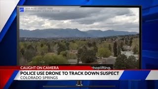 CSPD releases footage of how drones help track suspects