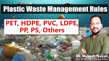 Plastic Waste Management Rules II By Dr. Mukesh Goyal