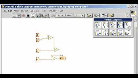 LabVIEW Tips: Compress the spacing between objects to zero