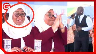 Ona Rais Samia Alivyocheza Wimbo Wa Harmonize Mdogomdogo Kama Hataki Vile Ampa Maokoto...