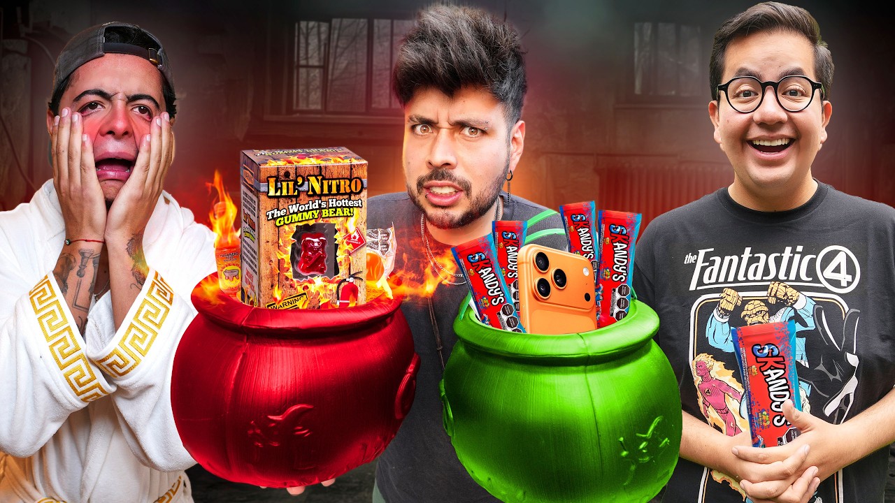 24 HORAS HACIENDO RETOS EN HALLOWEEN