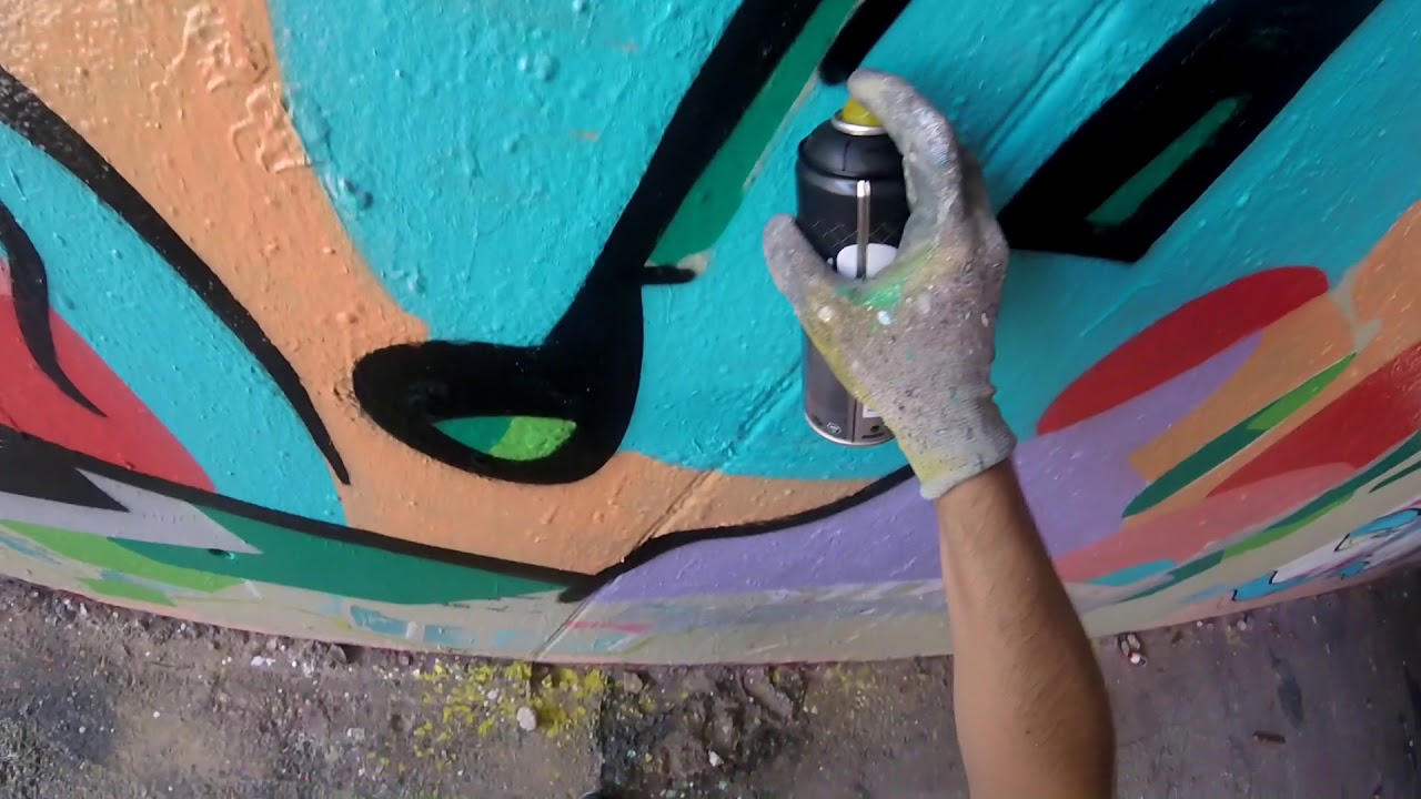 Graffiti - Rake43 - Color Circles - YouTube