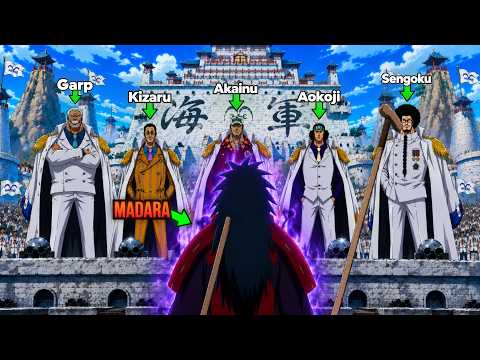 What If Madara Uchiha Replaced Whitebeard At Marineford?