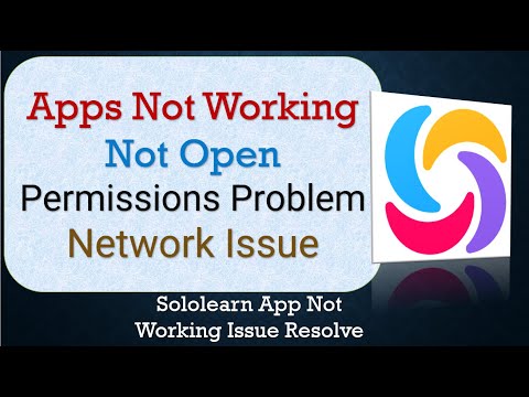 How To Fix Sololearn App not working | Not Open | Space Issue | Network & Permissions Issue
