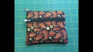 Celebrity Double Zipper Pouch Tutorial Profile