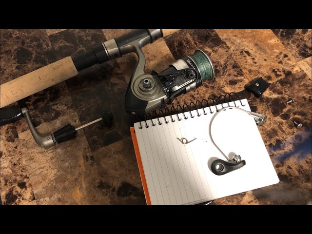 Bail Spring Repair on Daiwa Strikeforce 2000/2500b Spinning Reel