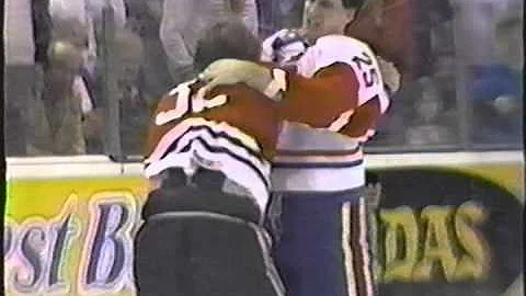 Cale Hulse vs Kevin Sawyer WHL Mar 7/93