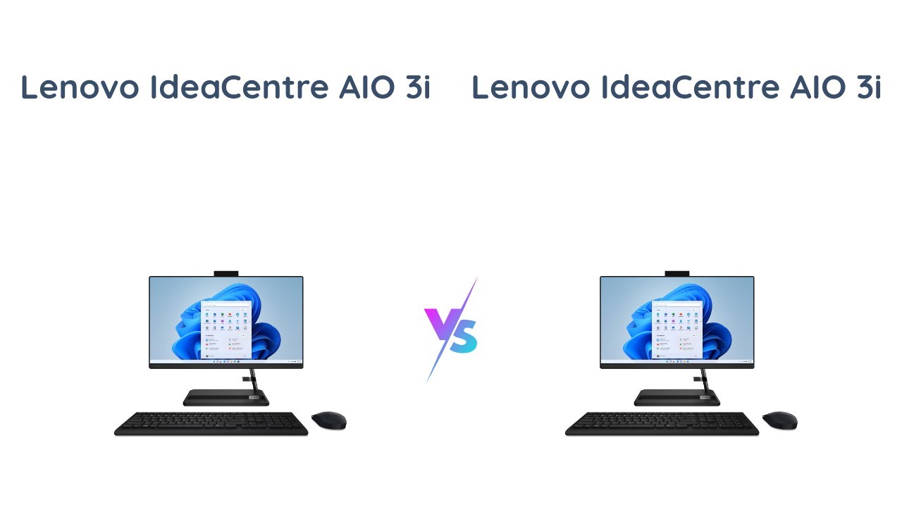Lenovo IdeaCentre AIO 3i 22" AllinOne Computer 2021 vs 2022 YouTube