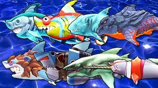 All Special Sharks Unlocked Hungry Shark Evolution