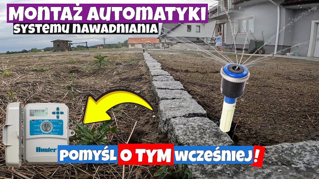 Jak zamontować STEROWNIK automatycznego nawodnienia TRAWNIKA!  Co bym zrobił inaczej