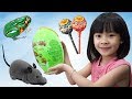 Trò Chơi Chia Kẹo Cho Chuột Và Ếch ❤ AnAn ToysReview TV ❤