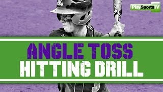 Softball Drills: Angle Toss Hitting Drill