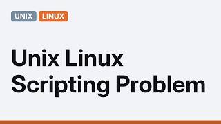 Unix & Linux: Suppress error in shell script