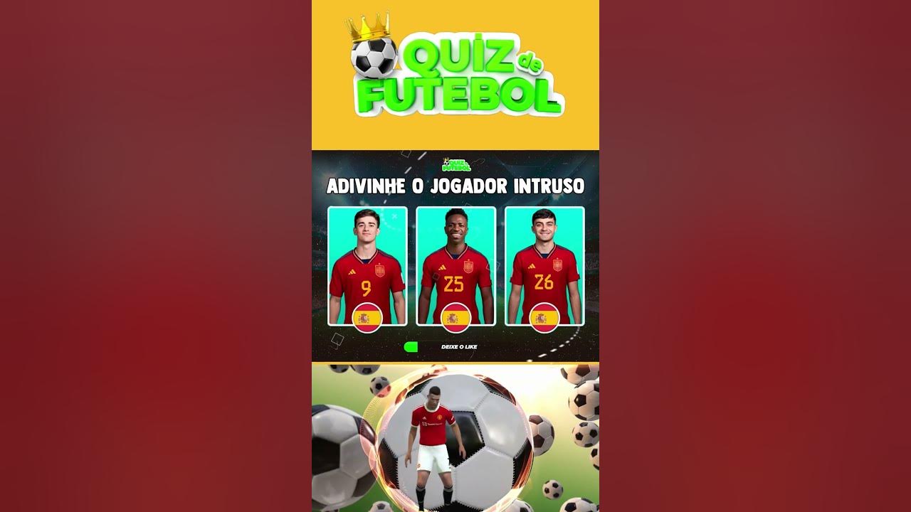 Adivinhe o Jogador de FUTEBOL INTRUSO, ENCONTRE O ERRADO, Quiz de Futebol  em 2023