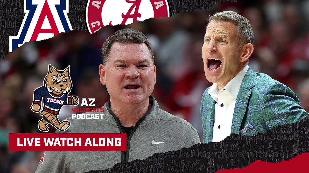 WATCH ALONG: No. 1 Arizona Takes On No. 12 Alabama In Birmingham In A CLASH Of Styles