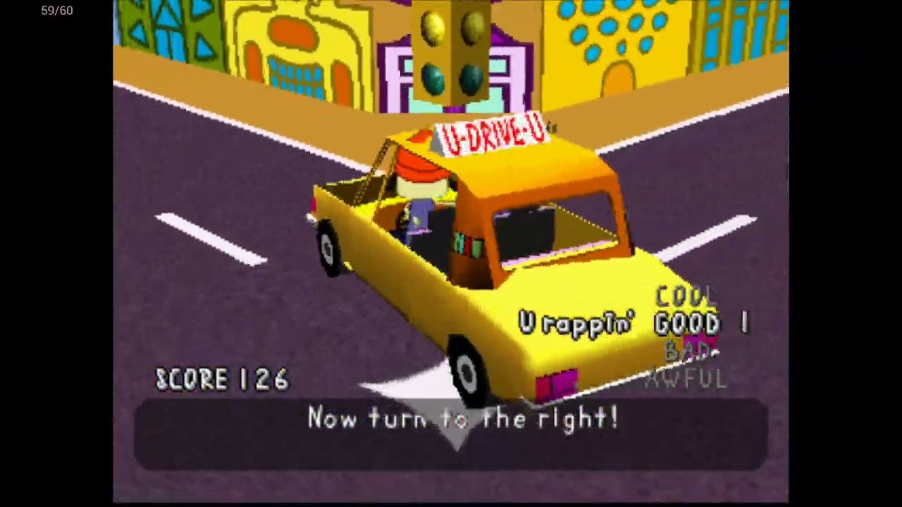 Mooselini level parappa the rapper (good mode)