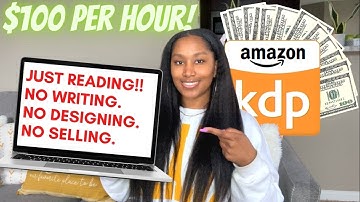 Website to Earn $100 Per Hour For Reading Amazon KDP Books -Make Money Online 2025 - WFH