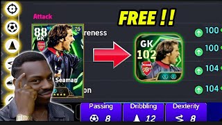 BEST TRAINING GUIDE FOR FREE NEW 103 DAVID SEAMAN | IN EFOOTBALL 26 ✨ |