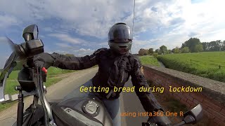 Getting Bread During Lockdown - Super Tenere