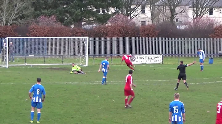 GOAL: Josh McPhie pounces to pull one back for Glenrothes