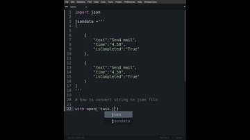 Working with JSON Python