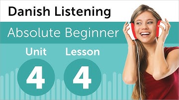 Danish Listening Practice - Talking About a Party in Danish