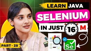 Latest Selenium tutorial for beginners | How to learn Selenium with Java quickly | Part 28