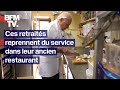 Après 10 ans de retraite, ce couple de 79 et 81 ans reprend du service dans leur ancien restaurant