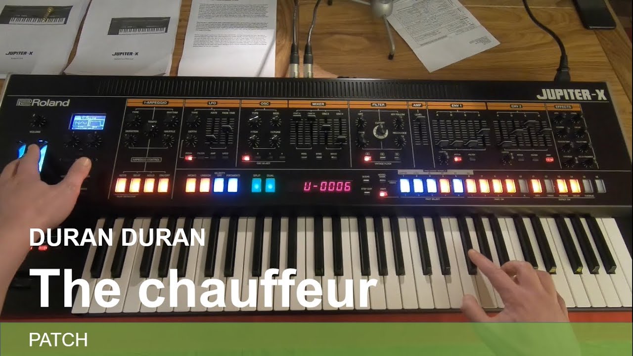 DURAN DURAN: THE CHAUFFEUR [PATCH] - YouTube