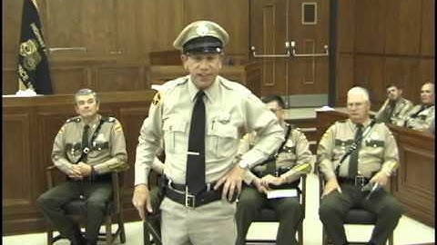 David Browning as Barney Fife  CVE Class 2000 Graduation