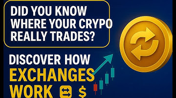 Did You Know Where Your Crypto Really Trades? Discover How Exchanges Work 💱📊
