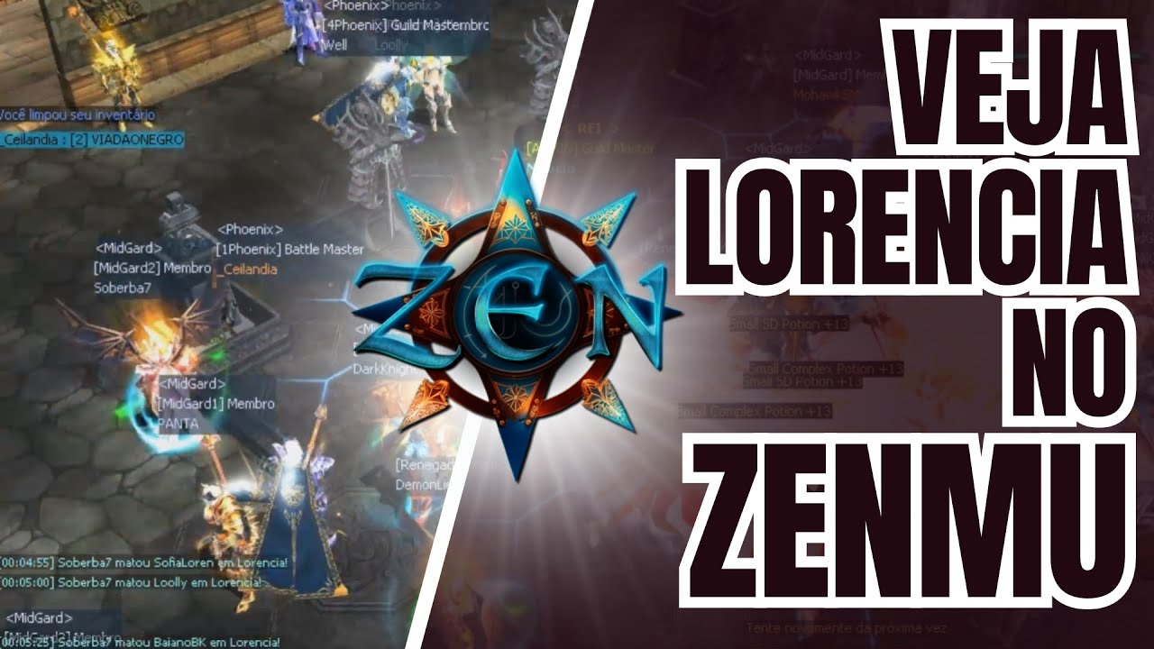 🔥 Evento Ring de Lorencia – Invasão de Bosses e Drop Insano! | ZenMU Season 2 Clássico