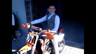 Riccardo ktm 65 gift with joke